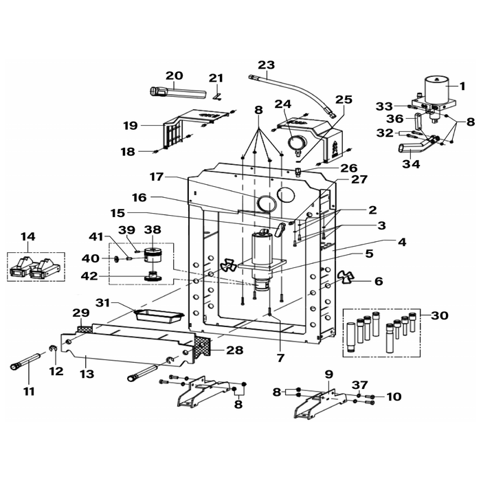 Sealey Press Pin (13T)