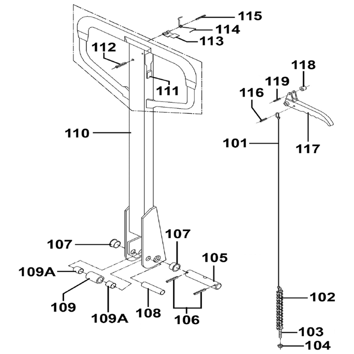 Sealey External Circlip for Shaft
