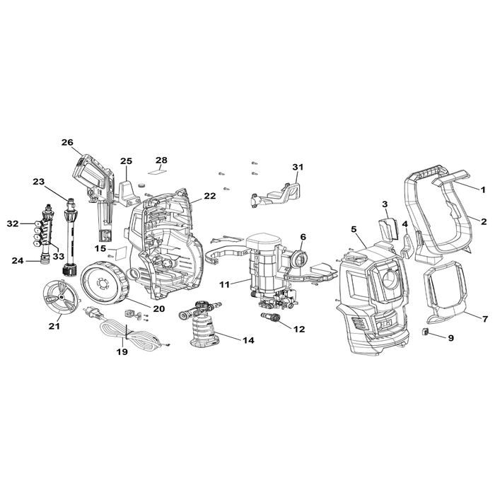 Sealey Pressure Hose Holder