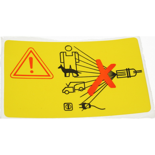 Sealey Warning label