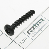 Sealey Rd head s/t screw m4.8 x 24 black PW2500.59