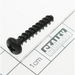 Sealey Rd head s/t screw m4.8 x 24 black