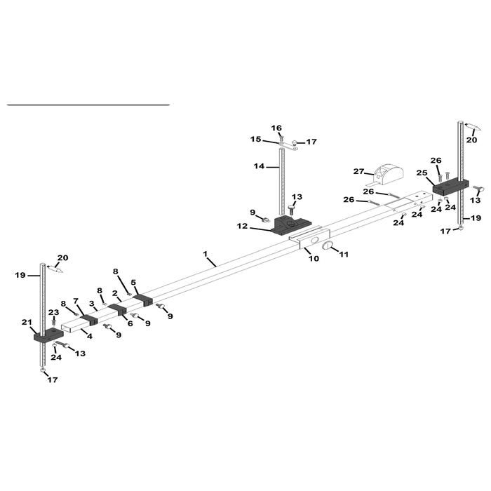 Sealey Rod support, centre