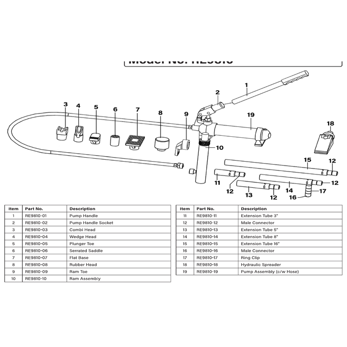 Sealey Pump Assembly