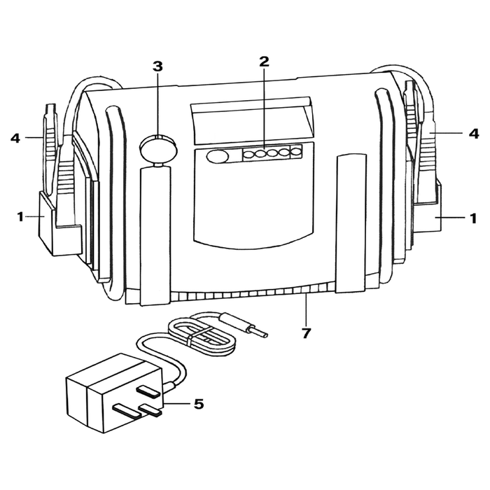 Sealey Heavy duty clamps (pair)