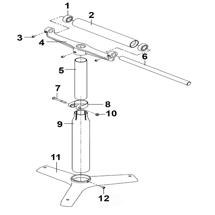 Sealey Roller Support Shaft