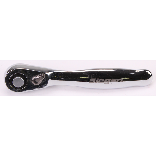 Sealey 1/4"Dr Bright Chrome Ratchet Wrench 72T