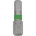 Sealey 1/4"Chrome Hex Bit H5 25mmL (Green)