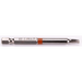 Sealey 1/4"Dr Slotted Bit 4mm 75mmL (Orange)