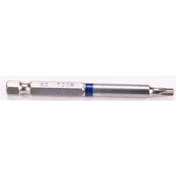 Sealey 1/4"Dr Trx-Star Security Bit T20H 75mmL (Dark Blue)