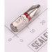 Sealey 1/4"Dr Phillips Bit PH2 25mmL (Red)