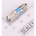 Sealey 1/4"Dr Pozi Bit PZ3 25mmL (Blue)