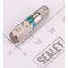 Sealey 1/4"Dr Hex Bit 5mm 25mmL (Green)