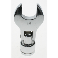 Sealey Crowfoot spanner open 3/8"dr 15mm S01043.06