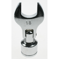 Sealey Crowfoot spanner open 3/8"dr 18mm S01043.09