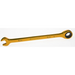 Sealey Coloured ratchet spanner 9mm 'gold' (full pol)