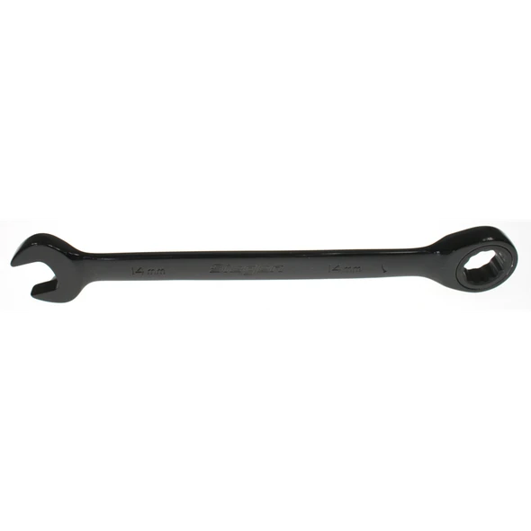 Sealey Coloured ratchet spanner 14mm 'black'(full polish