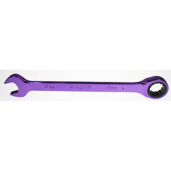 Sealey Coloured ratchet spanner 17mm 'purple'