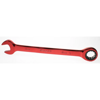 Sealey Coloured ratchet spanner 19mm 'red' (full polish)
