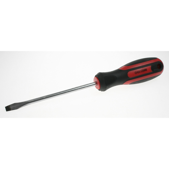 Sealey Screwdriver, slotted 6x125mm