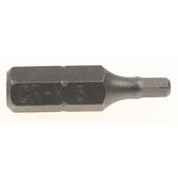 Sealey Hex bit h3x25mml S01090.25