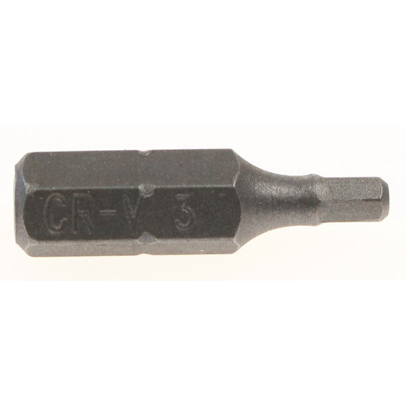 Sealey Hex bit h3x25mml