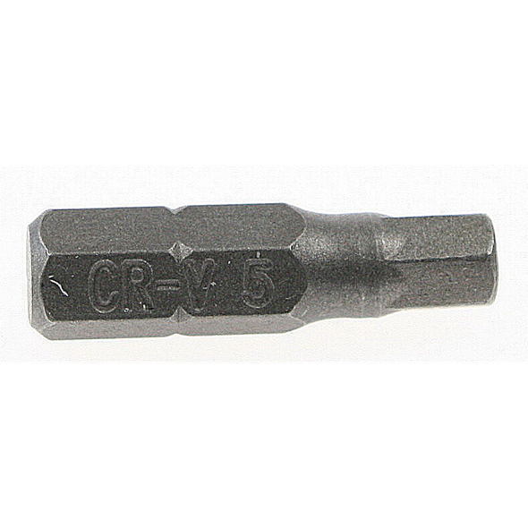 Sealey Hex bit h5x25mml