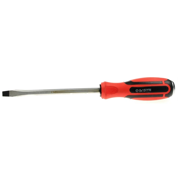 Sealey Screwdriver (slotted) 8x150mml 'hammer-thru'