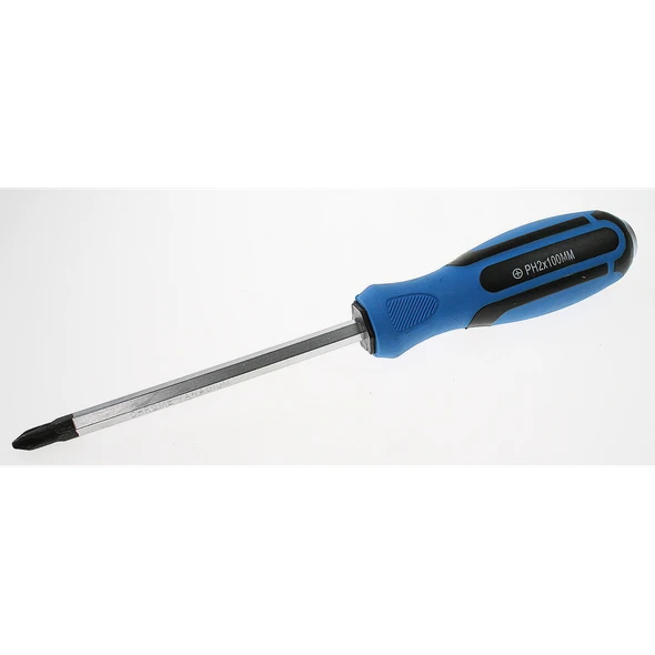 Sealey Screwdriver (phillips) 2x100mml 'hammer-thru'