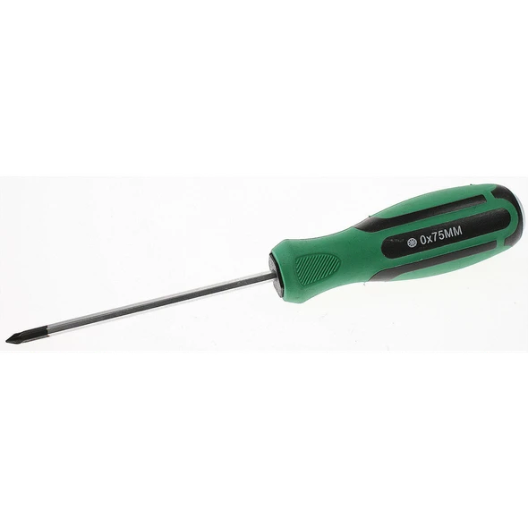 Sealey Screwdriver (pozi) 0x75mml 'hammer-thru'