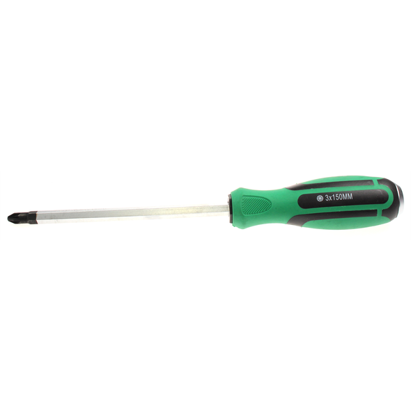 Sealey Screwdriver (pozi) 3x150mml 'hammer-thru'
