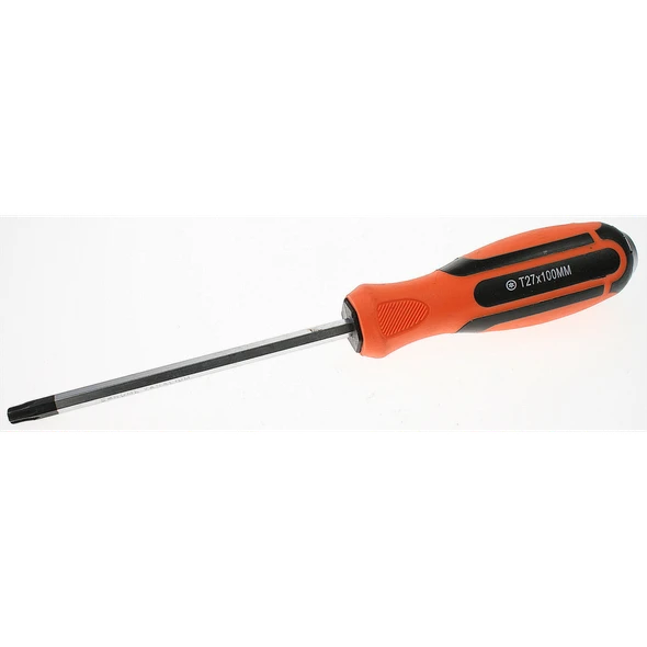 Sealey Screwdriver (trx-star) t27x100mml 'hammer-thru'