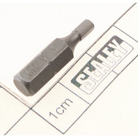 Sealey Hex bit 3mm 25mml 1/4"dr S01106.25