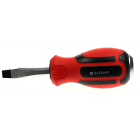 Sealey Screwdriver (slotted) 6x38mml hammer-thru S01153.01