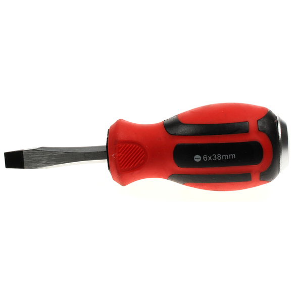 Sealey Screwdriver (slotted) 6x38mml hammer-thru