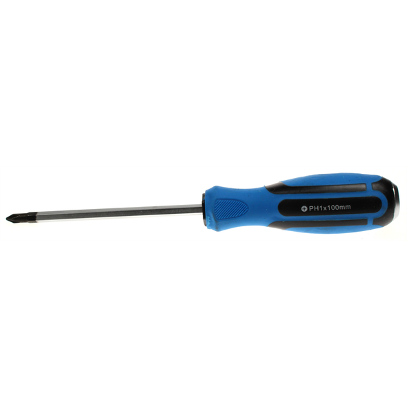 Sealey Screwdriver (phillips) 1x100mml hammer-thru