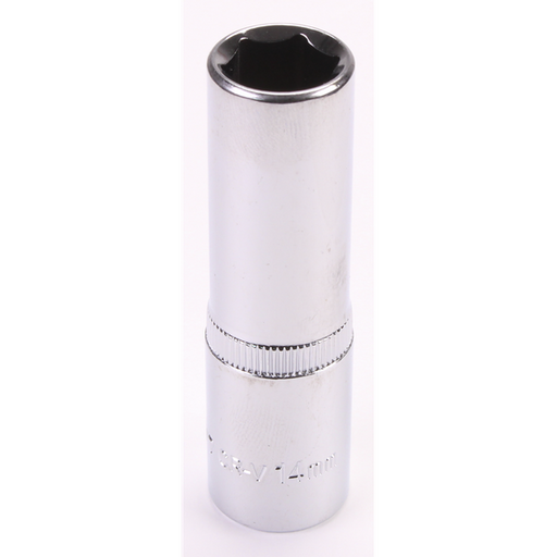 Sealey 1/2" Deep Socket 14mm (Mirror Finish)