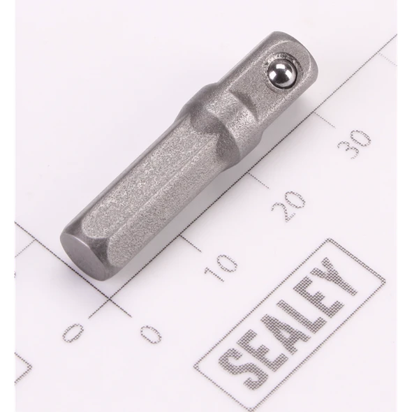 Sealey 1/4" Hex Bit Adaptor 30mm