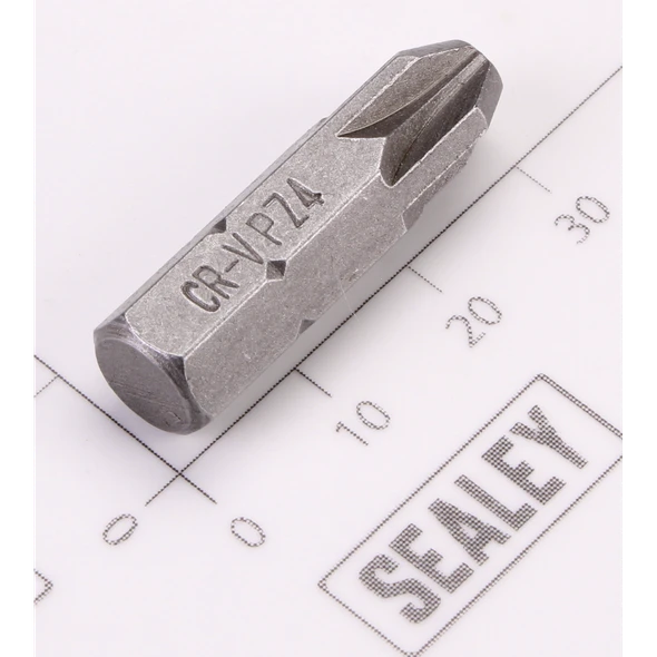 Sealey Pozi Bit PZ4 x 30mmL 1/2"Dr