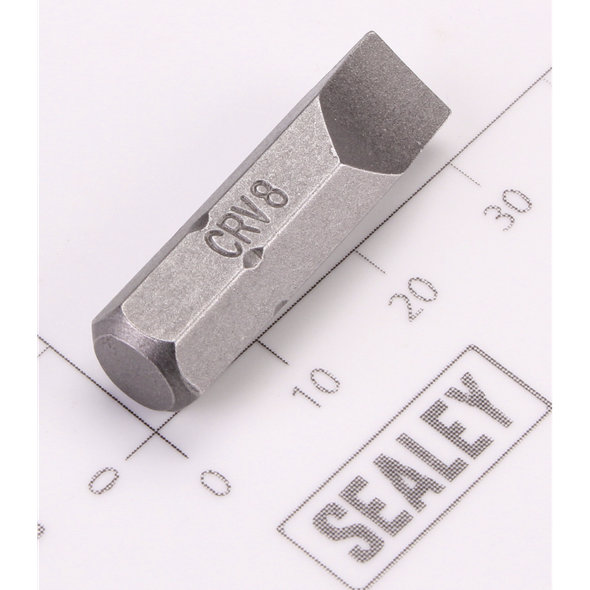 Sealey Slotted Bit SL8 x 30mmL 1/2"Dr