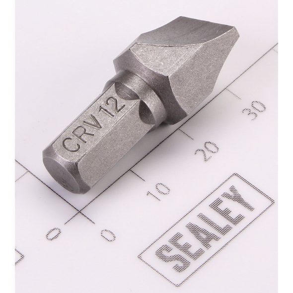 Sealey Slotted Bit SL12 x 30mmL 1/2"Dr