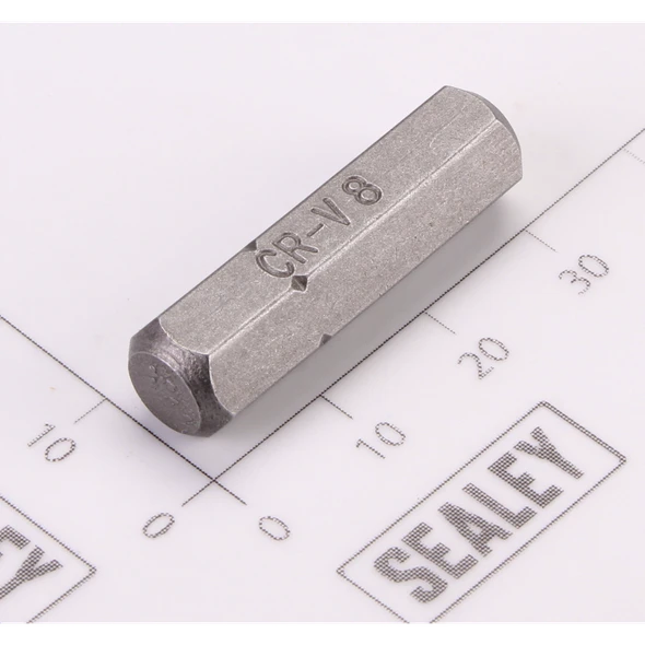 Sealey Hex Bit H8 x 30mmL 1/2"Dr
