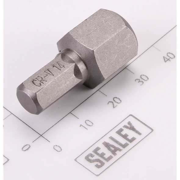 Sealey Hex Bit H14 x 30mmL 1/2"Dr