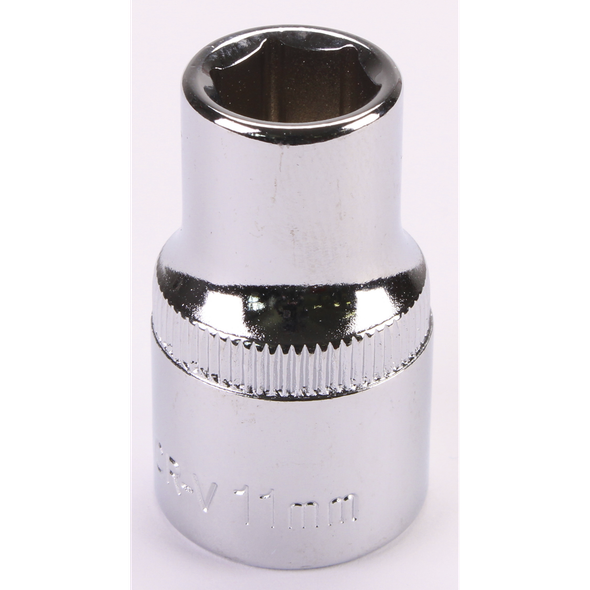 Sealey 1/2"Dr Socket 11mm (Mirror Finish)