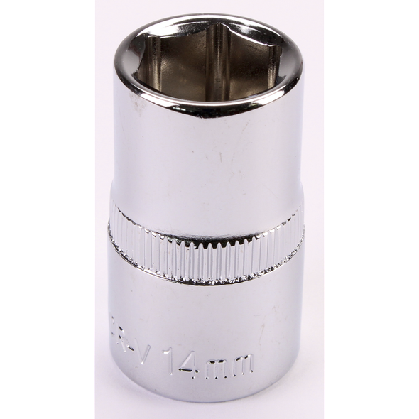 Sealey 1/2"Dr Socket 14mm (Mirror Finish)