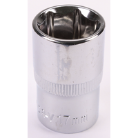 Sealey 1/2"Dr Socket 17mm (Mirror Finish) S01212.07