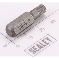 Sealey Spline Bit M6 x 30mmL (8mm Shank) S01212.100