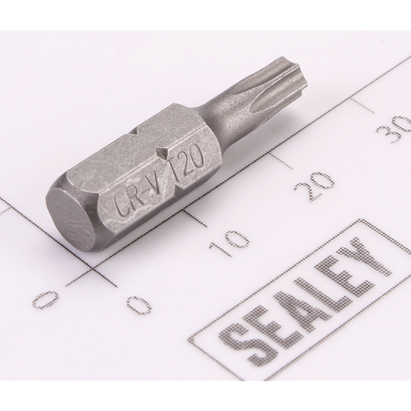 Sealey Trx-Star Bit T20 x 25mmL (6mm Shank)