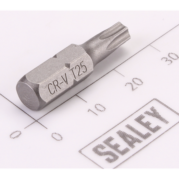 Sealey Trx-Star Bit T25 x 25mmL (6mm Shank)