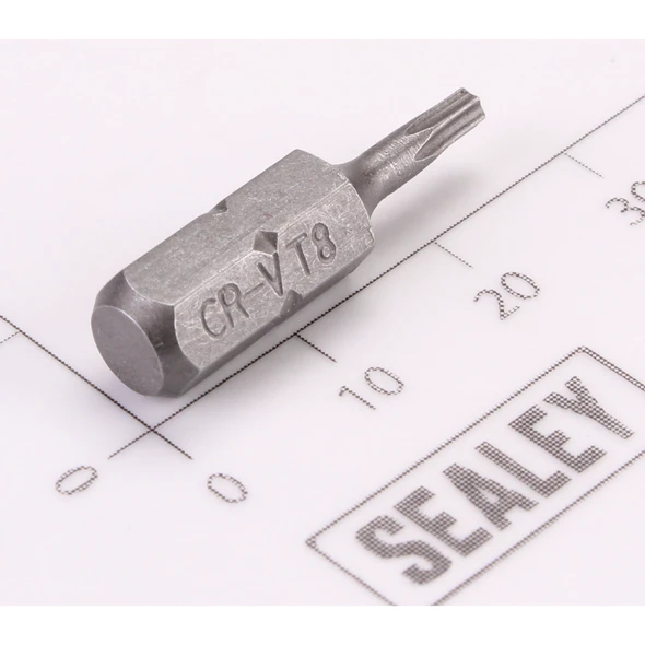 Sealey Trx-Star Bit 'Security' T8H x 25mmL (6mm Shank)